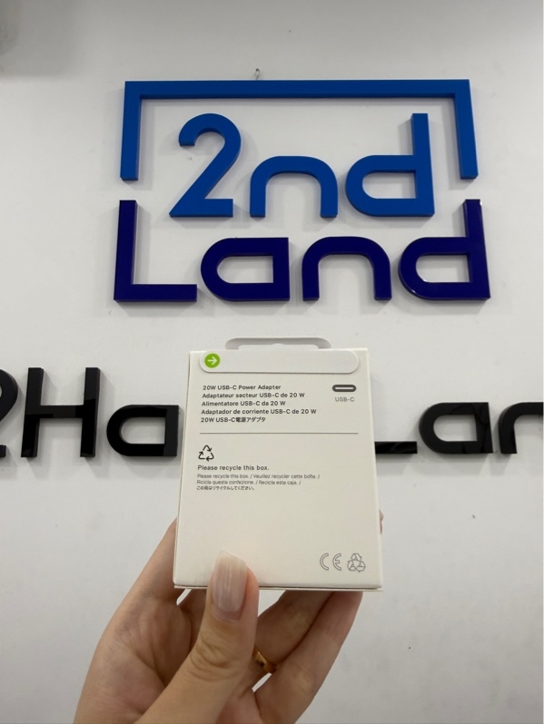 Cốc sạc iPhone 20W Zin - Màu trắng - New