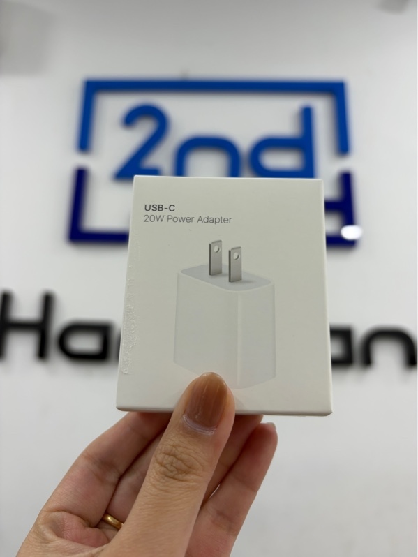 Cốc sạc iPhone 20W Zin - Màu trắng - New - D