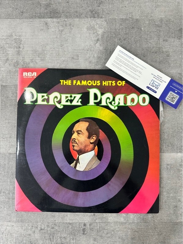 Combo 2 đĩa than Perez Prado – The Famous Hits Of Perez Prado - Ngoại hình 98% - Box