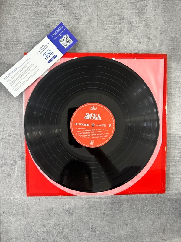 Combo 2 đĩa than Simon & Garfunkel – Simon & Garfunkel - Ngoại hình 97% - Box