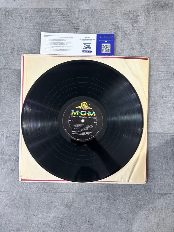 Combo 2 đĩa than Various – World's Greatest Waltzes set 2 đĩa - Ngoại hình 97% - Box