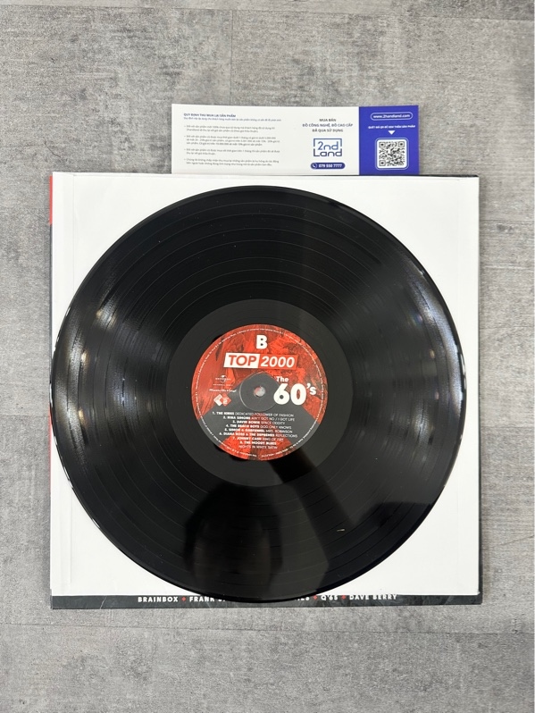 Combo 2 đĩa than vinyl VARIOUS ARTISTS - TOP 2000 - THE 60'S (2LP/180G/GATEFOLD) - Ngoại hình 98% - Box