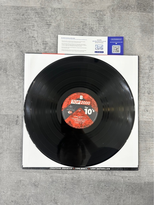 Combo 2 đĩa than Vinyl Various – Top 2000: The 10's (2LP) - Ngoại hình 98% - Box