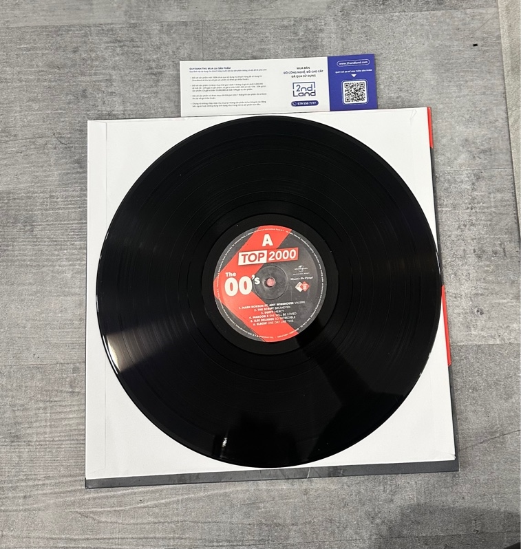 Combo 2 đĩa Various Artists - Top 2000 - The 00's (Vinyl 2LP) - Ngoại hình 98% - Box