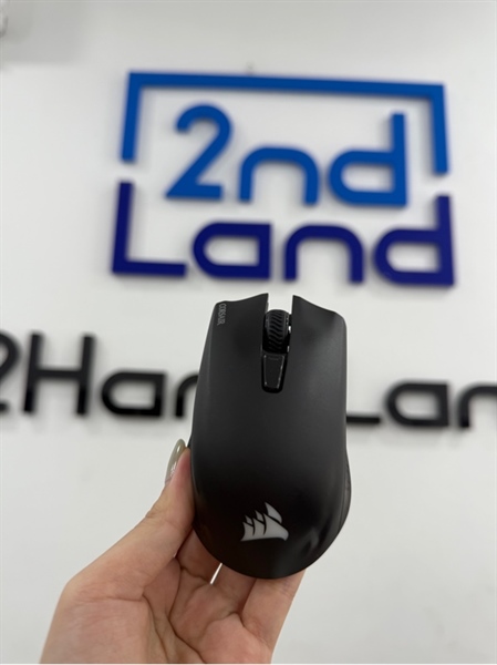 Combo Bundle Chuột Corsair Harpoon RGB Wireless - 3 mode - Màu đen - Ngoại hình 98% - Kèm dây USB to micro , Bàn phím giả cơ Corsair K57 RGB Wireless - 2 mode - Màu đen - Ngoại hình 98% - Kèm dây + receiver