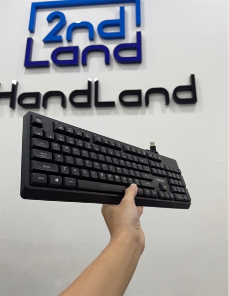 Combo chuột + phím giả cơ Tomato S100 - Màu đen - Ngoại hình 97% - Phím tróc sơn, chuột hư con lăn - Body. 1