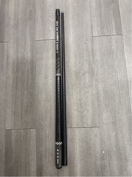 Combo cơ bida Evo Outlaw tay da - Màu đen - Ngoại hình 98% - Ngọn cong - Body