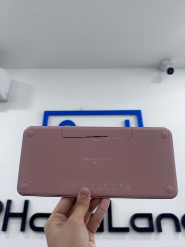 Combo phím chuột Logitech Pebble 2 - Phím pebble keys 2 k380s - Chuột pebble mouse 2 M350s - Màu hồng - Ngoại hình 98% - Fullbox