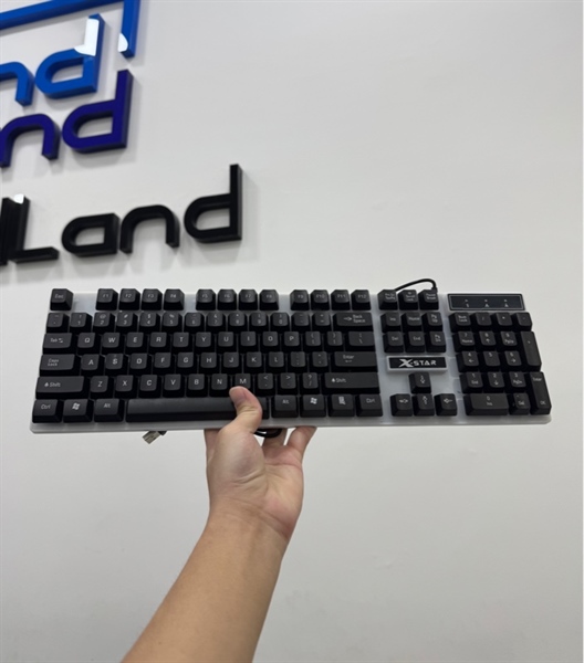 Combo phím chuột X-Star X25 LED - Màu đen - Ngoại hình 97 - Kèm box