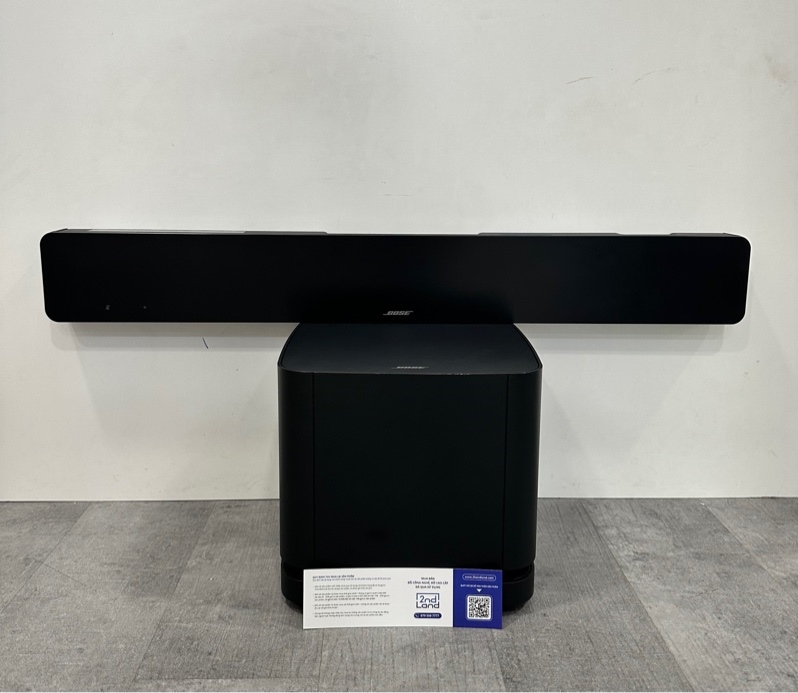 Combo Soundbar Bose AT01 ( Bose Smart Soundbar 500 + Bose Bass Module 500 ) - Màu đen - Ngoại hình 97% - Kèm nguồn + Remote