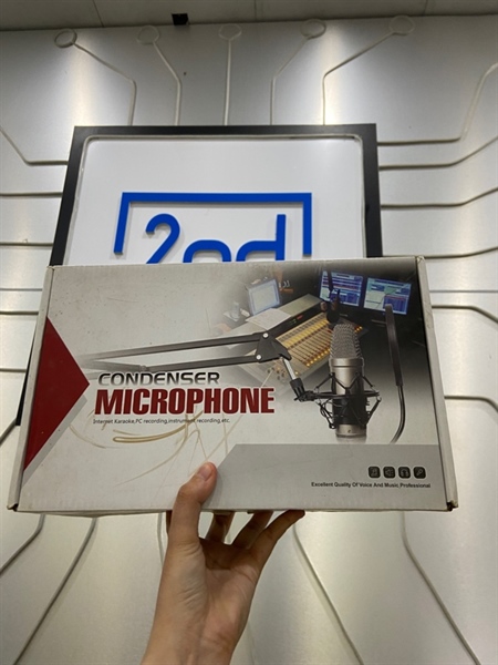 Condenser Microphone BM-800 - Màu đen - Ngoại hình: 97% - FullBox