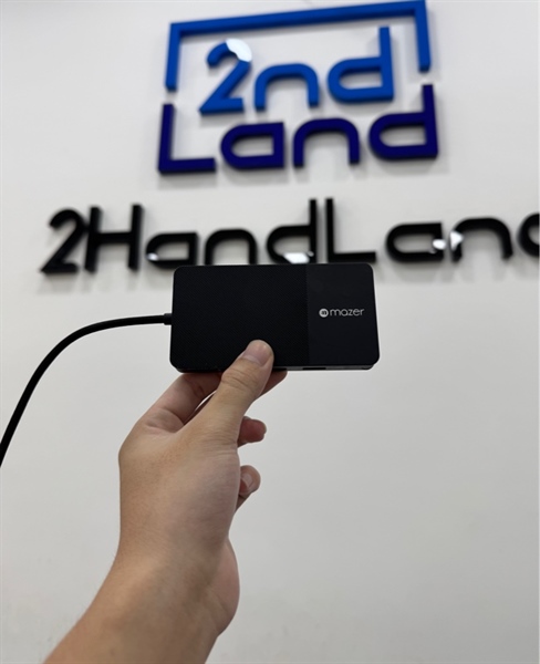 Cổng Chuyển Đổi Mazer Multimedia Pro Hub 10-in-1 USB-C - Màu đen - Ngoại hình 97% - Body
