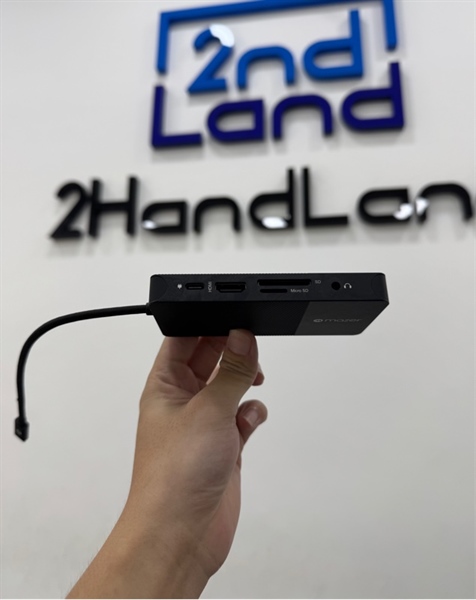 Cổng Chuyển Đổi Mazer Multimedia Pro Hub 10-in-1 USB-C - Màu đen - Ngoại hình 97% - Body 1