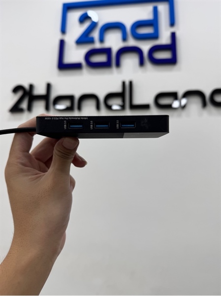 Cổng Chuyển Đổi Mazer Multimedia Pro Hub 10-in-1 USB-C - Màu đen - Ngoại hình 97% - Body 2