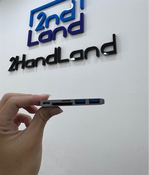 Cổng chuyển HyperDrive 5-in-1 Hub USB Type-C Charging (HD21B) - Màu xám - Ngoại hình 98% - Box 1