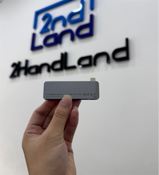 Cổng chuyển HyperDrive 5-in-1 Hub USB Type-C Charging (HD21B) - Màu xám - Ngoại hình 98% - Box 2