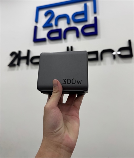 Củ sạc Ugreen Nexode 300W GAN 5 cổng USB-C - Màu xám - Ngoại hình 97% - Kèm dây nguồn