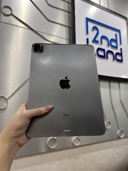 iPad Pro 11 inch (Thế hệ 3) - 128GB - J/A - ios 17.2 - Màu Xám - Ngoại hình 97% - Pin 91% - Kèm sạc LK