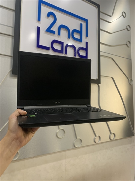 Laptop Acer Aspire 7 - Ram 8/256G - Màu Đen - Model N19C5 - Chip AMD Ryzen 5-3550H - Card NVIDIA GTX 1650 - Ngoại hình 97% - Kèm sạc