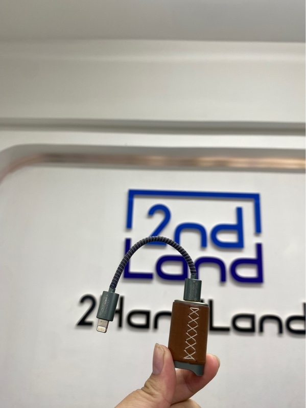 DAC âm thanh ddHiFi TC44C - Màu xanh - Ngoại hình 98% - Kèm 2 dây C-lightning, C-C