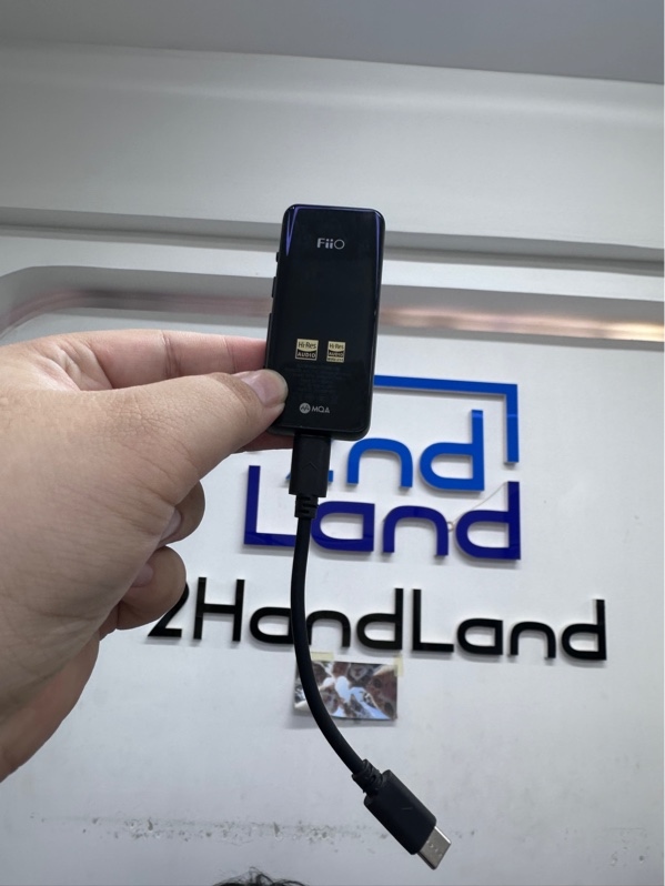 DAC/Amp Bluetooth FiiO BTR5 - Màu đen - Ngoại hình 98% - Kèm 2 dây kết nối