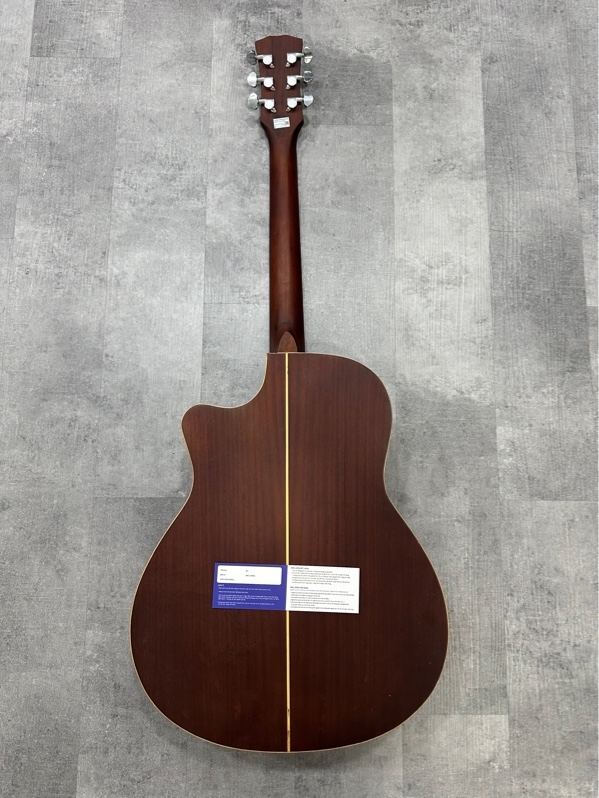 Đàn GUITAR ACOUSTIC BÌNH NGUYÊN A180 - Màu nâu nhám - Ngoại hình 97% - Trầy cấn, nứt, dây sét - Body