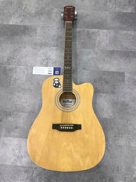 Đàn Guitar Acoustic Dallas DL-S41 - Màu vàng nâu - Ngoại hình 97% - Kèm túi đựng