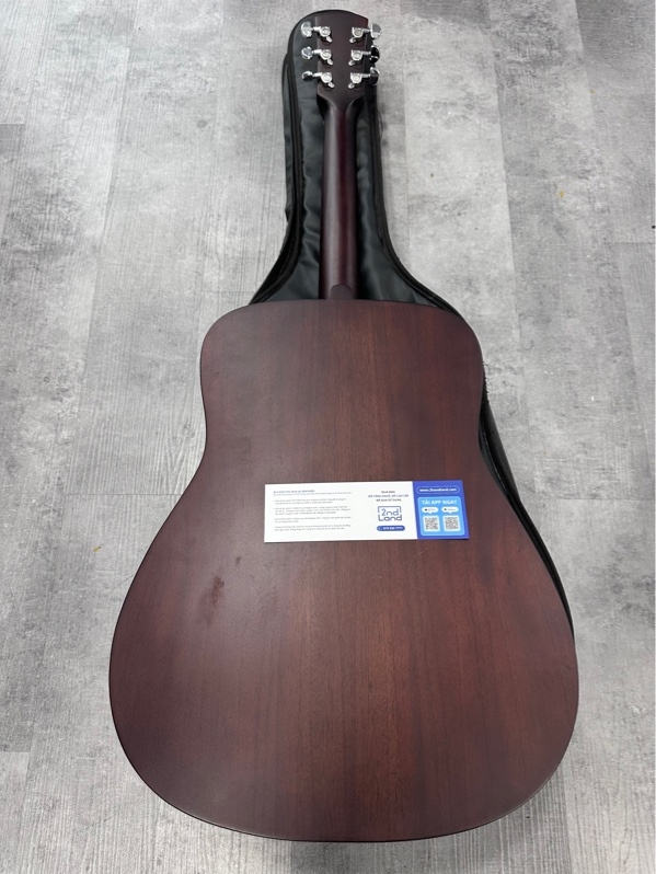 Đàn Guitar Acoustic dáng Dreadnought tập chơi - Màu nâu - Ngoại hình 97% - Kèm túi