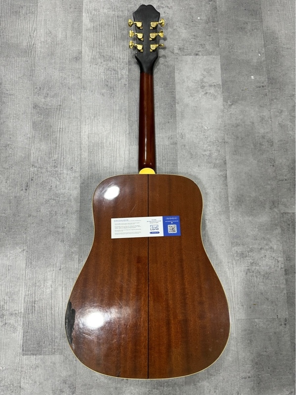 Đàn Guitar Acoustic Epiphone DR100 - Màu nâu vàng - Ngoại hình 97% - Body