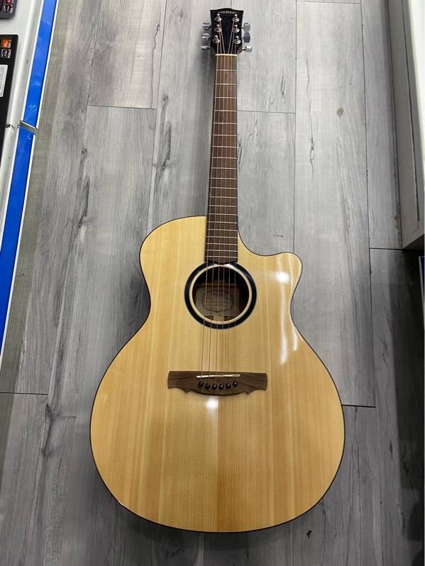Đàn Guitar Acoustic Everest E60-ACB - Màu nâu - Ngoại hình: 98% - Kèm túi