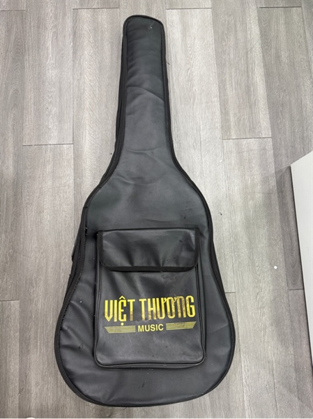 Đàn Guitar Acoustic Fender - Model CD-60SCE NAT - Màu nâu - Ngoại hình 97% - Trầy , gỉ sét , ố vàng , cấn móp - Kèm túi rách 1