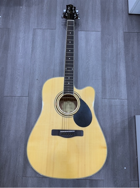 Đàn guitar acoustic Greg Bennett GD100S0N - Màu vàng nâu - Ngoại hình 98% - Dây gỉ nhẹ - Kèm túi