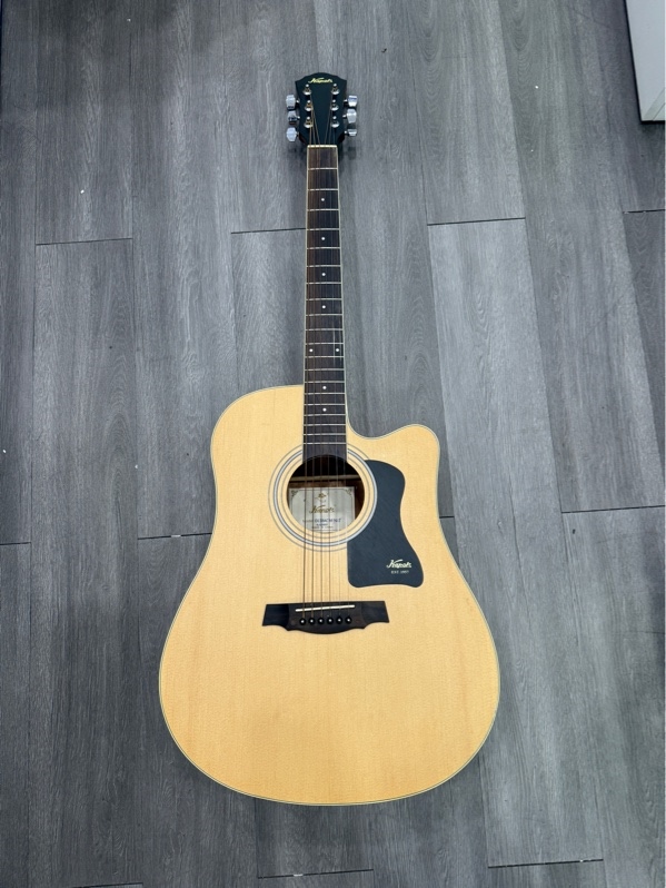 Đàn Guitar acoustic Kapok D118AC M NAT - Màu nâu - Ngoại hình 98% - Kèm túi