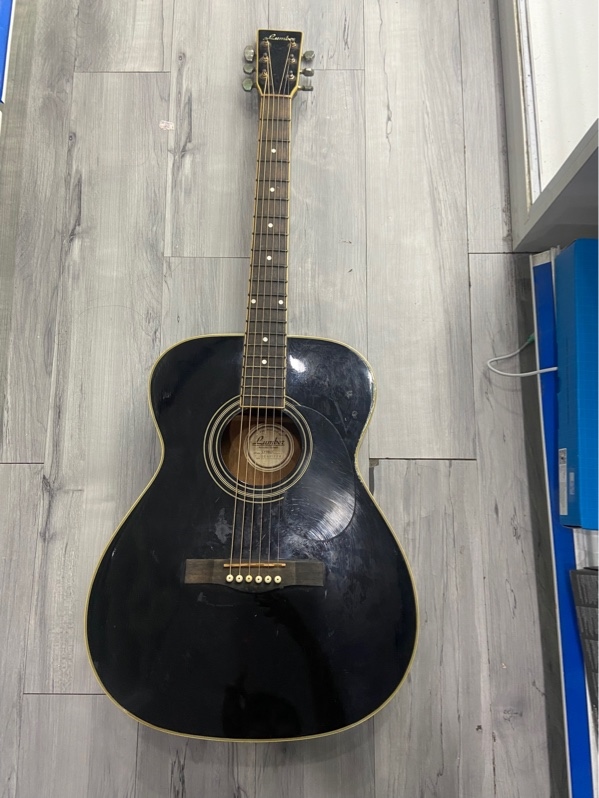 Đàn Guitar Acoustic Lumber - Model LF3BLK - Màu đen - Ngoại hình: 97% - Dây sét, khoá đàn sét - Kèm túi