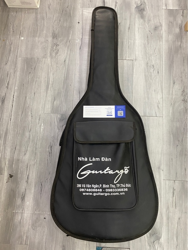 Đàn Guitar Acoustic Nobrand - Màu nâu - Ngoại hình: 97% - Kèm túi