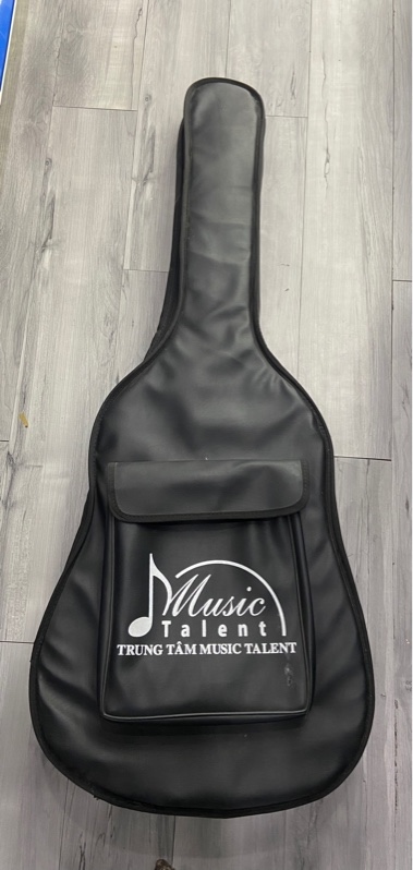 Đàn Guitar Acoustic Noname - Màu đen - Ngoại hình: 97% - Trầy, nứt nhiều vết nhỏ - Kèm túi