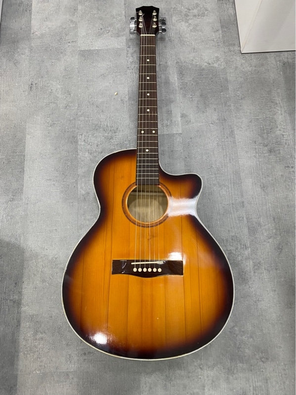 Đàn guitar acoustic Noname - Màu nâu - Ngoại hình: 97.5% - Xước dăm - Kèm túi