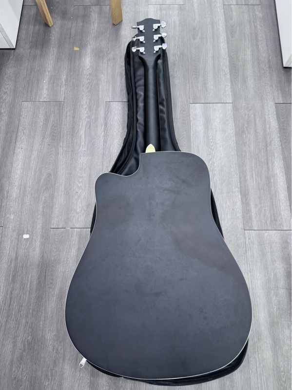 Đàn guitar acoustic Rosen G12 - Màu đen - Ngoại hình 97% - Kèm túi, capo