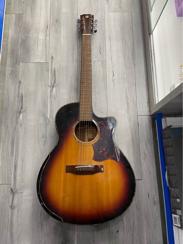 Đàn Guitar Acoustic Sao Việt - Màu nâu - Ngoại hình: 97% - Trầy xước cấn - Kèm túi