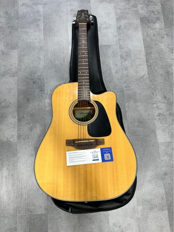 Đàn Guitar Acoustic Takamine ED2DCNAT - Màu nâu - Ngoại hình 97% - Kèm túi đựng
