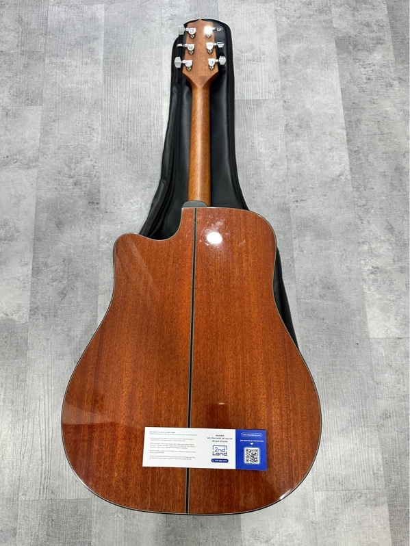 Đàn Guitar Acoustic Takamine ED2DCNAT - Màu nâu - Ngoại hình 97% - Kèm túi đựng