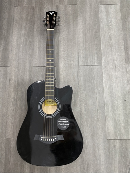 Đàn Guitar Acoustic TNT - Màu đen - Ngoại hình 98% - Kèm túi , 1 bộ dây thay , 1 dây đeo , 1 lục giác