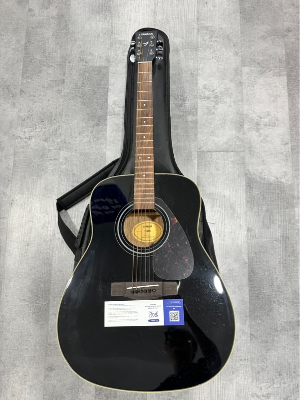Đàn Guitar Acoustic Yamaha F370 - Màu đen - Ngoại hình 97% - Kèm túi đựng