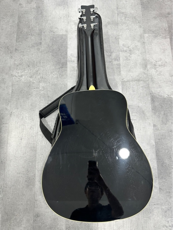 Đàn Guitar Acoustic Yamaha F370 - Màu đen - Ngoại hình 97% - Kèm túi đựng
