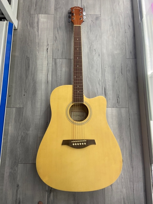 Đàn Guitar Aucostic Fankro LK-41 - Màu nâu - Ngoại hình: 97% - Dây sét , thân xước - Kèm túi