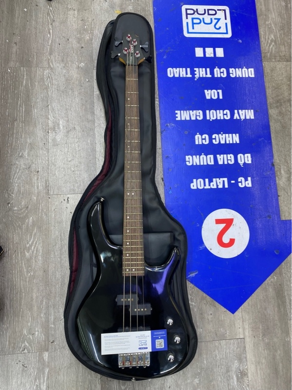Đàn Guitar Bass Cort Action - Màu đen - Ngoại hình 98% - Gỉ sét nhẹ - Kèm túi , dây 6.5