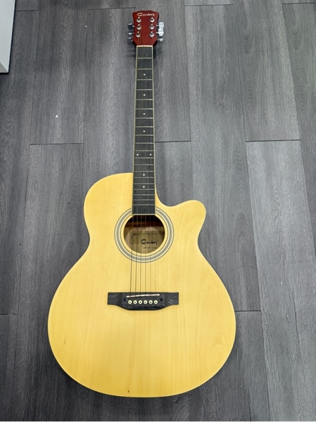 Đàn Guitar C10N40NAT - Màu nâu - Ngoại hình 98% - Dây gỉ - Kèm túi