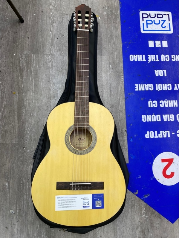 Đàn Guitar Classic Cort - Model AC100-Open Pore - Màu nâu - Ngoại hình 99% - Kèm túi