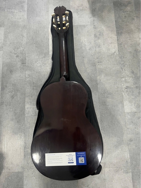 Đàn Guitar Classic Custom Noname - Màu nâu - Ngoại hình: 97% - Kèm túi