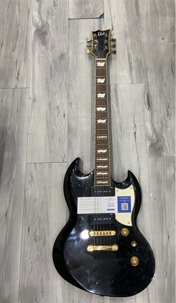 Đàn Guitar điện ESPLTD Viper 256PBLK - Màu đen - Ngoại hình: 98% - Kèm bao da + dây 6 ly